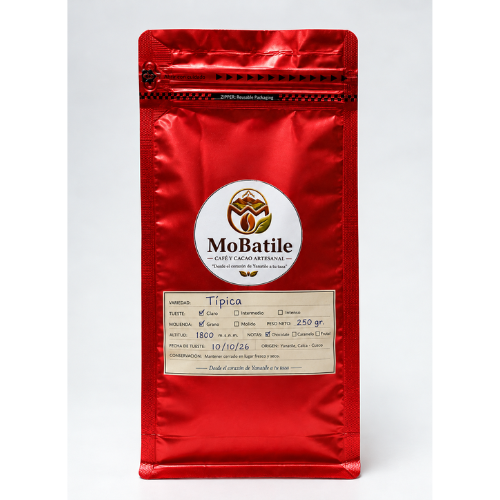 Café de Especialidad Variedad Tipica Yanatile – Cusco